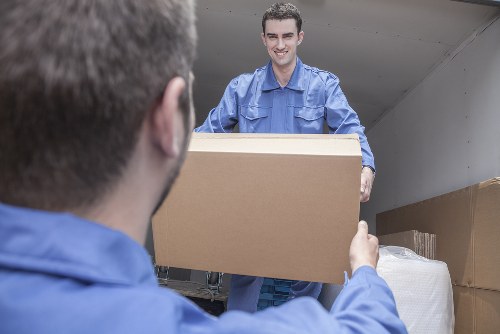 Secure storage and moving service for customers in Brent