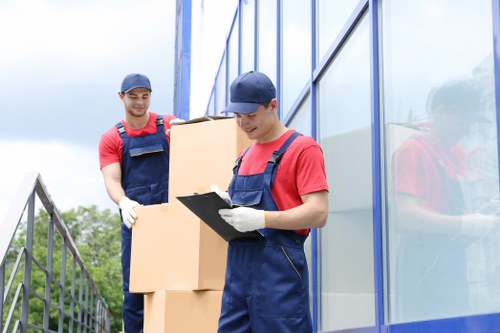 Professional removal van service in Brent for home and office moves