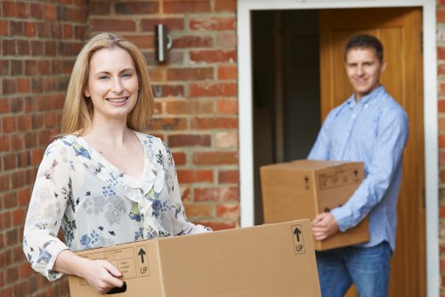 Spacious moving truck for house removals in Brent