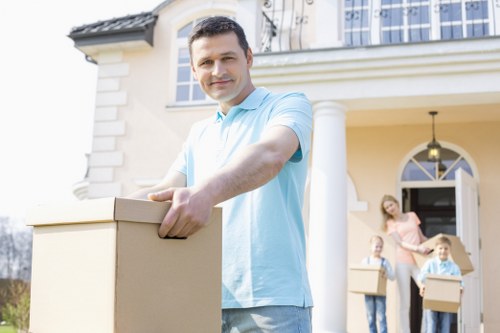 Man and van service helping with a local move in Brent