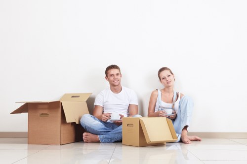 Experienced house removalists in Brent transporting belongings safely