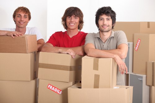 Local moving team providing packing and unpacking services in Brent for a smooth relocation