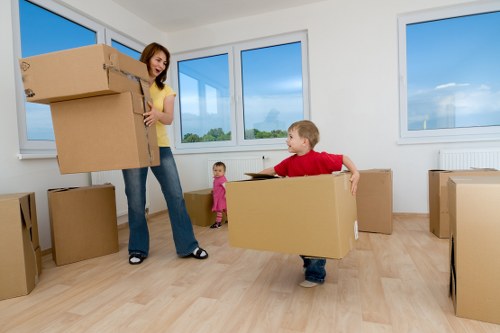 Man and van service for a house move in Brent