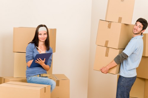 Organised storage unit in Brent with secure access